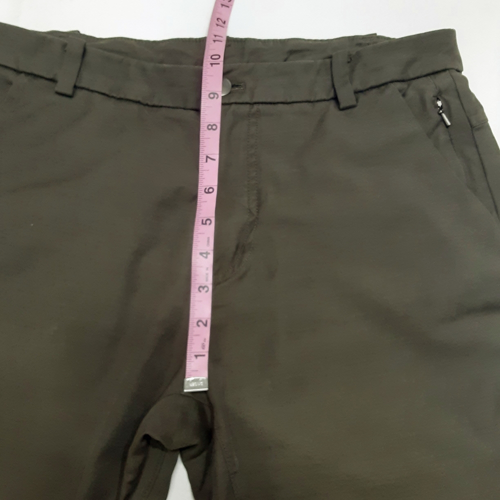 Lululemon Commission Pants Olive Green Chinos Versatile Straight Leg Men size 30 - Picture 9 of 11